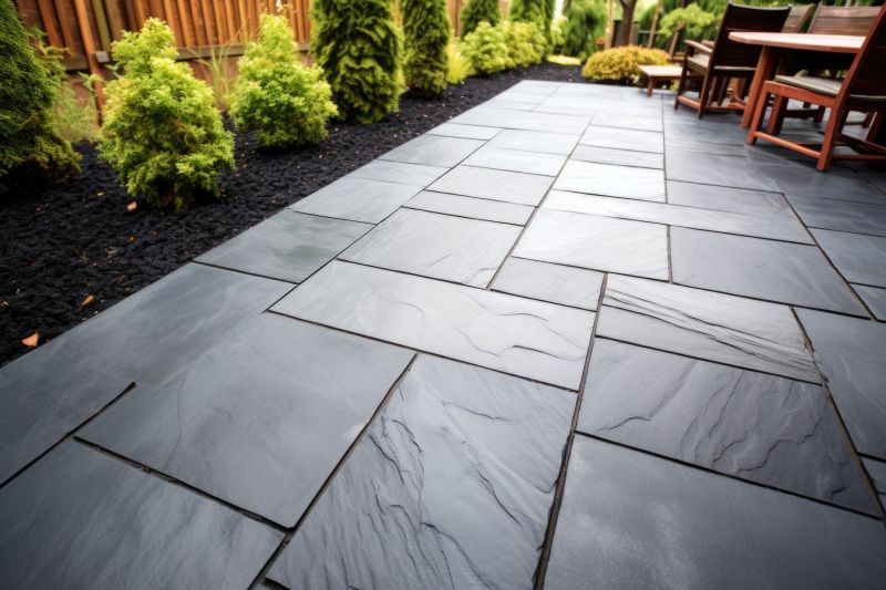 Slate Patio Installation